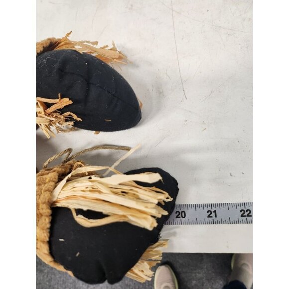 Scarecrow Fall Thanksgiving Halloween Tabletop Stuff Doll Home Decor Display - Picture 7 of 8